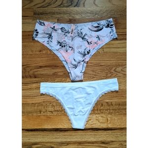 Two Victoria's Secret Panties, L & XL NWT